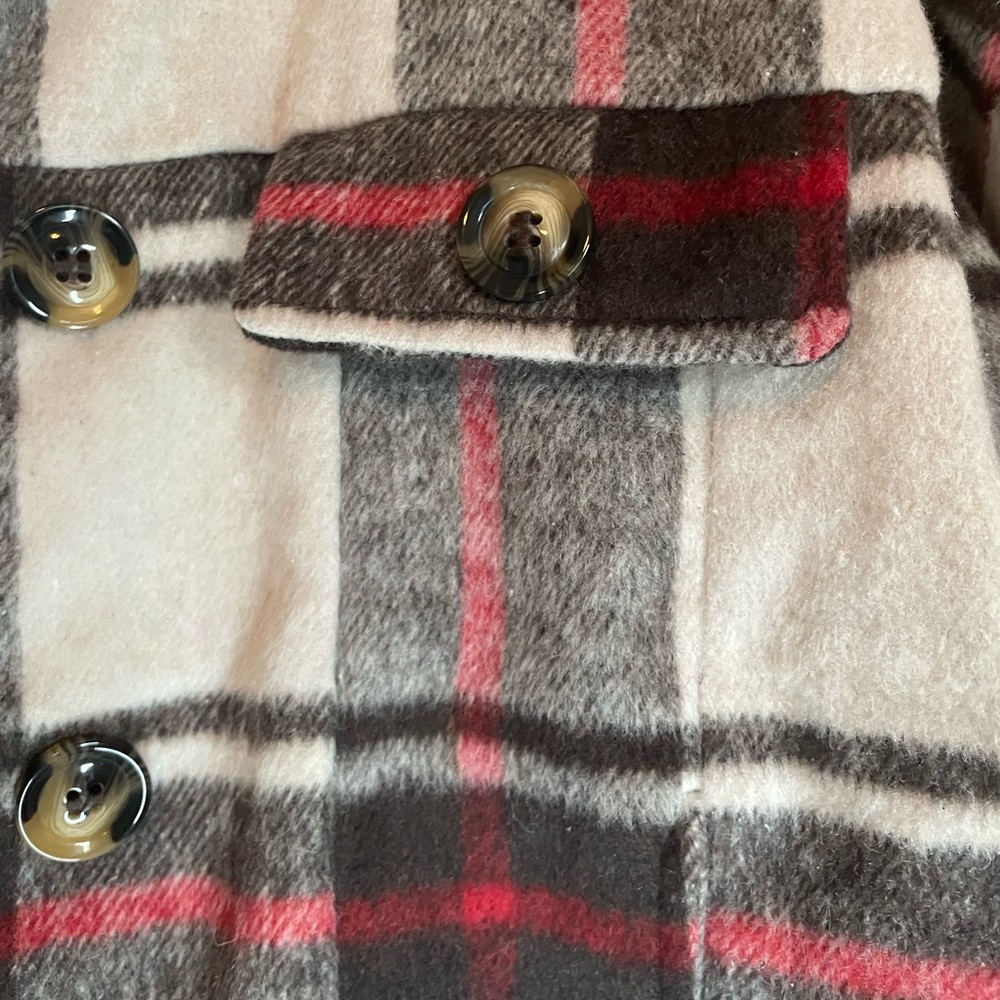 LulaRoe plaid Berlin jacket Size XS - Picture 5 of 10